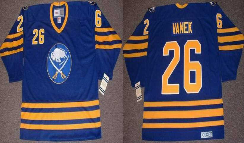 2019 Men Buffalo Sabres #26 Vanek blue CCM NHL jerseys